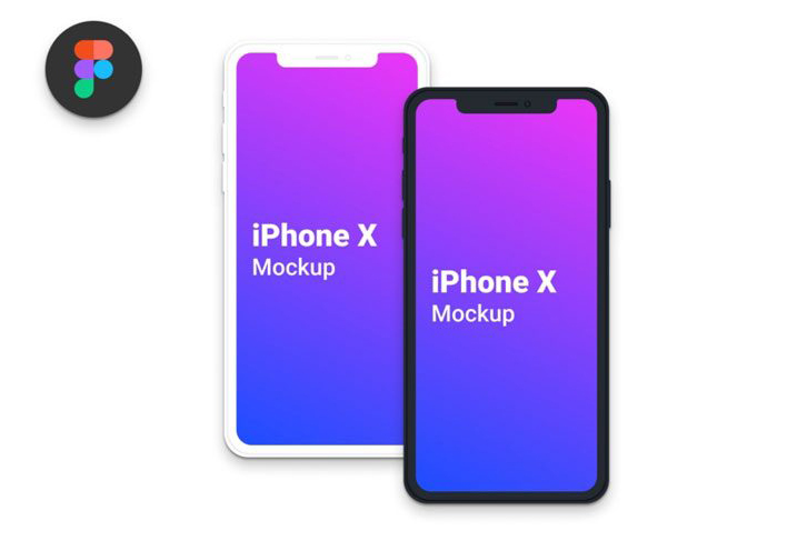 Clean Iphone X Figma Mockups Xd File