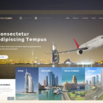 dubai city adobe xd templates