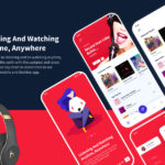 Music Player App Adobe XD template