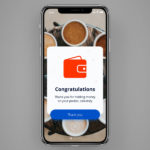 payment notification popup design xd