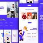 Digital Creative Agency Website XD template