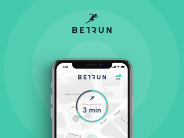 gym and health fitness challenging application design XD template