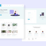 Home decor and indoor plants free website template