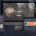 Free Cafe Website UI Kit Sktech Free Download