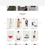 Fashion Store Website Landig Template