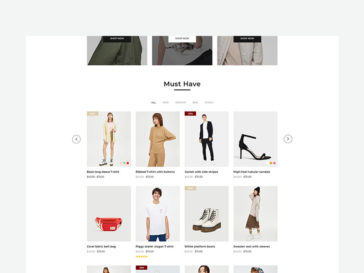 Fashion Store Website Landig Template