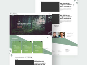 Free National Park Website Design Template - Xd File