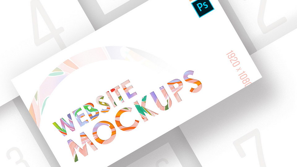 Download Free Website Screen Mockups Psd Xd File