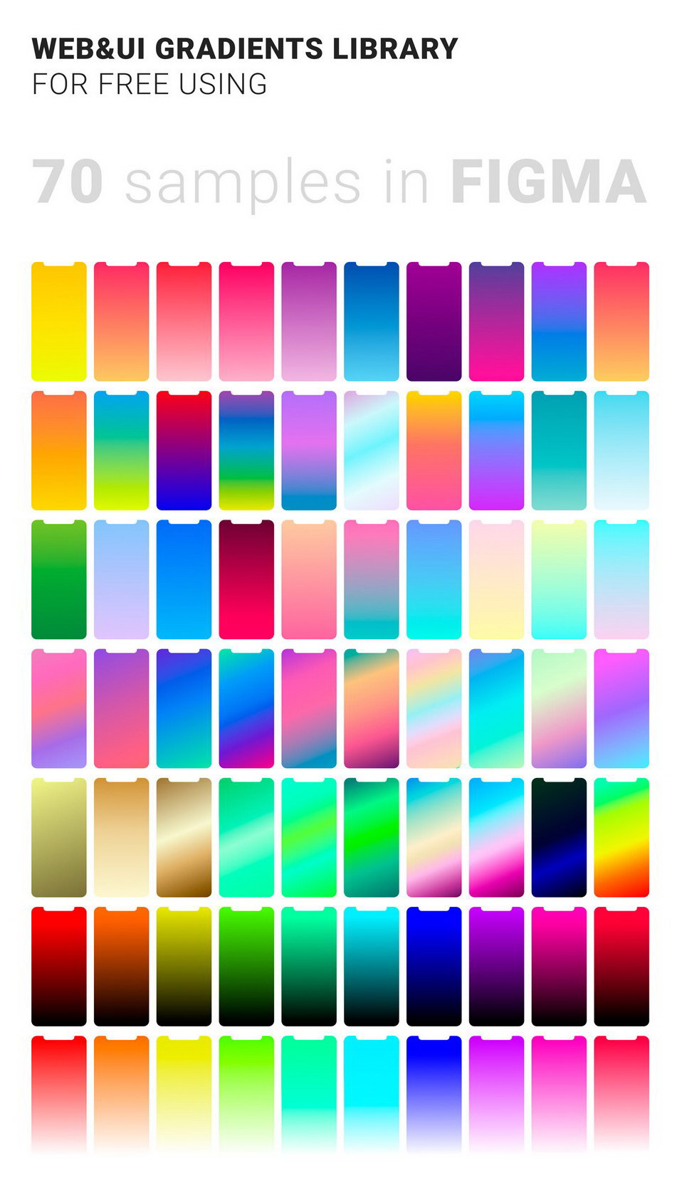 70+ Free Figma Gradients - Xd File