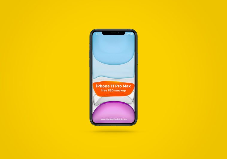 Download Iphone 11 Pro Max Free Mockup Psd Xd File