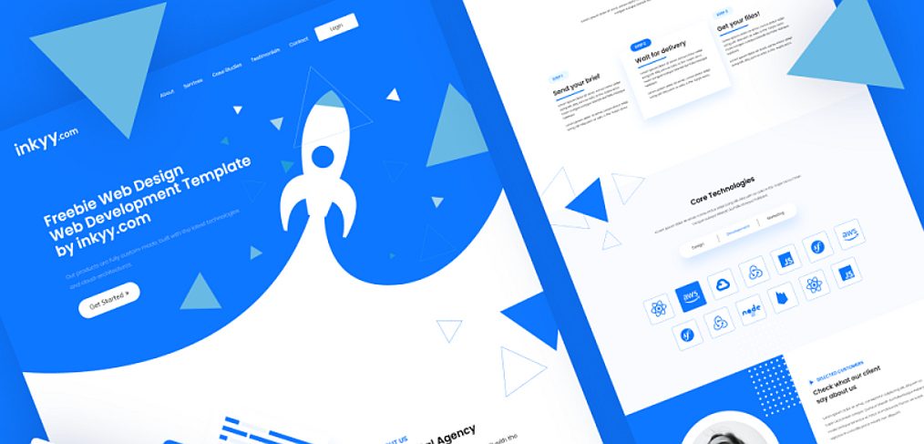 Xd Template For Digital Agency 1014x487