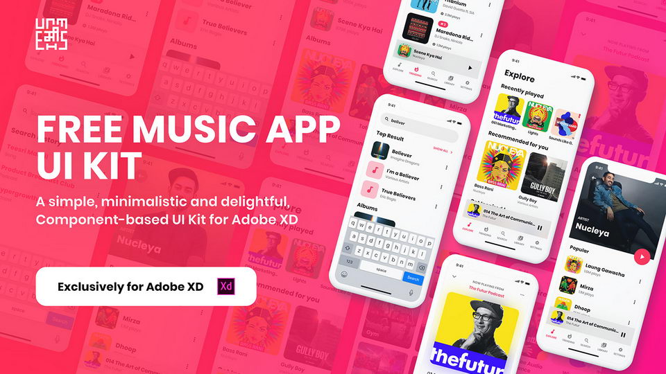 Music App Ui Kit