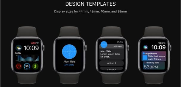 Free WatchOS UI kit for XD Templates - Xd File