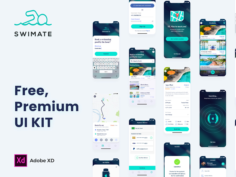 Swimate Ui Kit B1