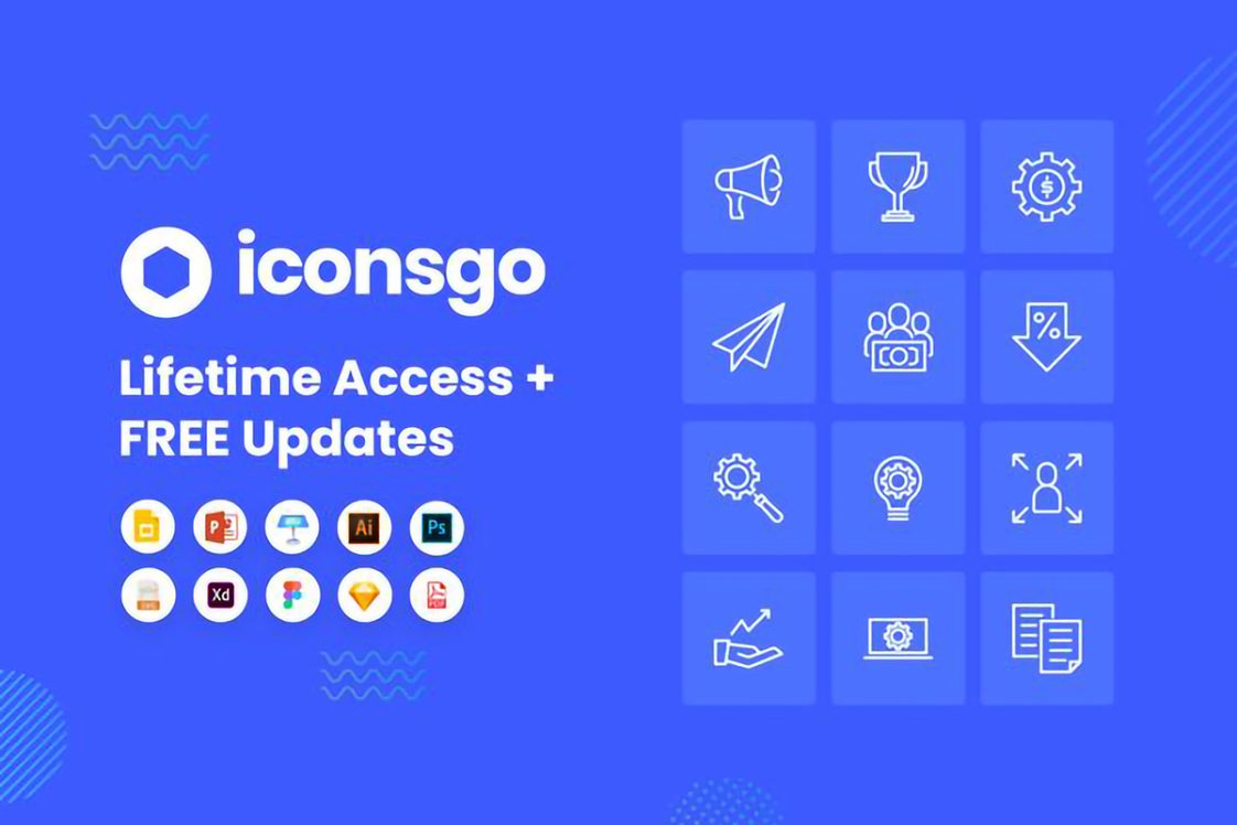 Modern Free 30 Icons Pack - Xd File