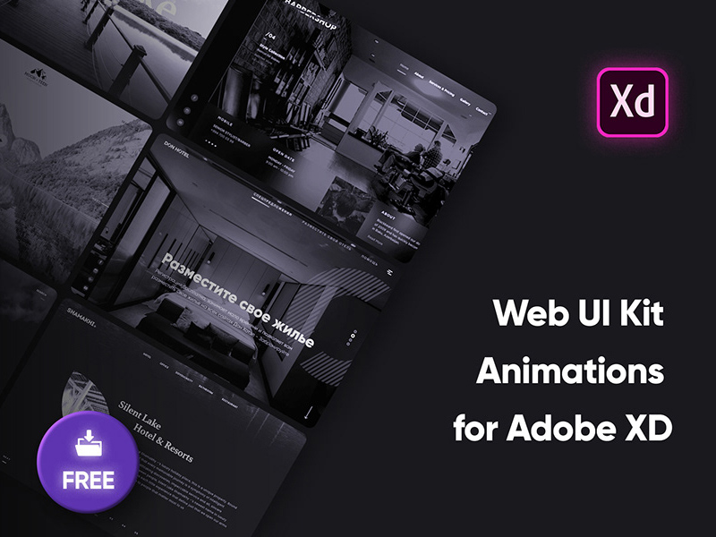 Free Web Ui Animations For Adobe Xd