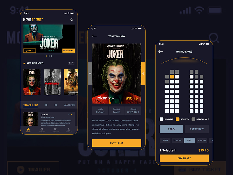 Movie Ticket App Free Download