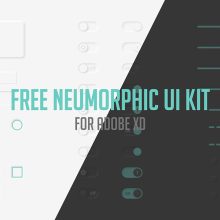 Social Free UI Kit For Adobe XD Template - Xd File