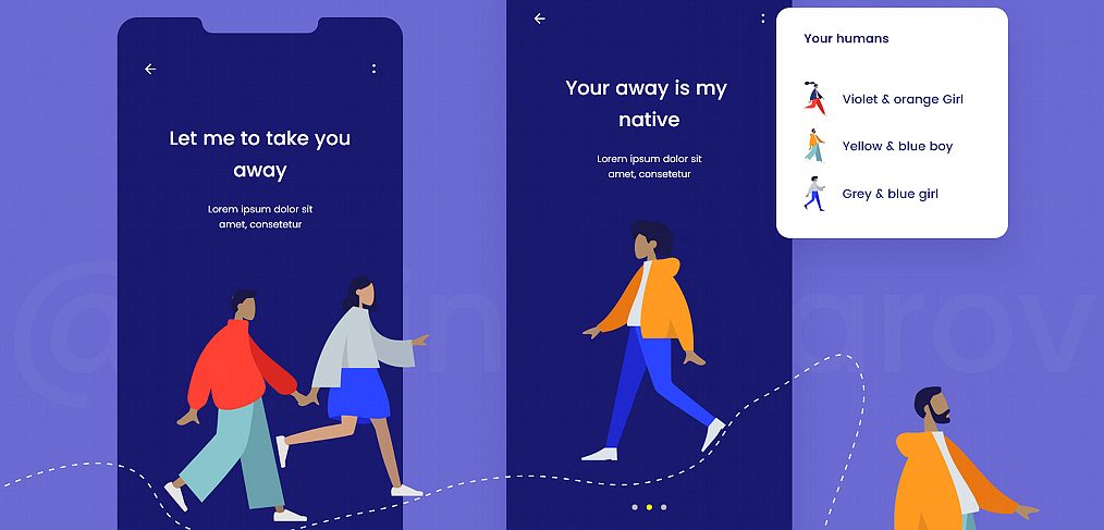 Humans Mobile Concept For Xd