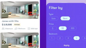 Real Estate XD App Template