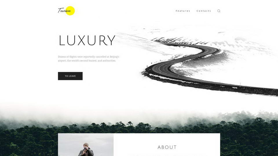 Tourism Web Template