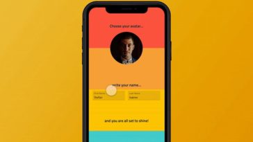 User Profile Animated Signup