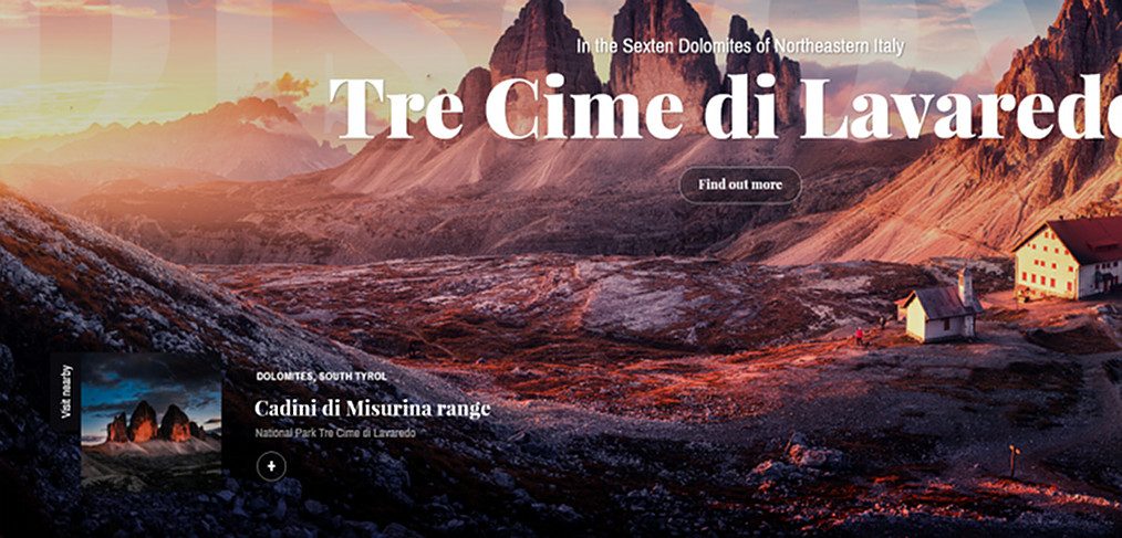 Travel Animated Xd Homepage