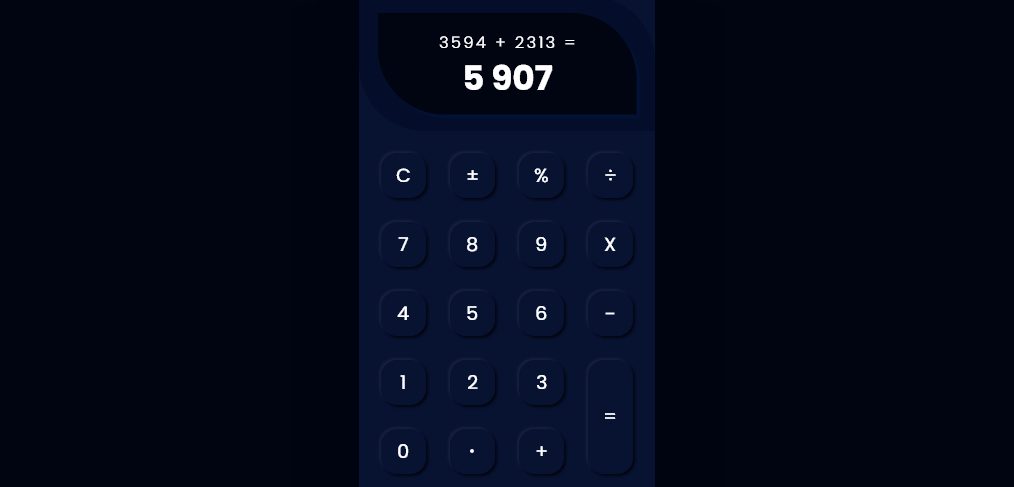 Xd Calculator Interaction