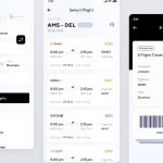 Flight E-Ticket Booking App UI