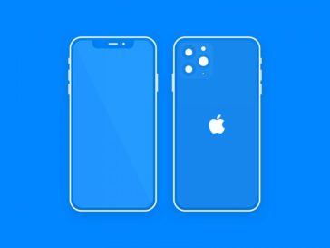 iPhone 11 Sketch Mockup