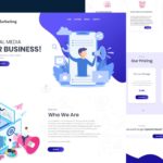 marketing website template