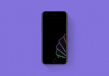 iPhone SE Mockup PSD