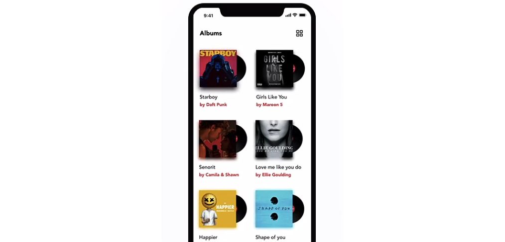Music Player Interaction With Adobe Xd