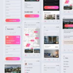 Neomorphic Travel UI Kit Figma
