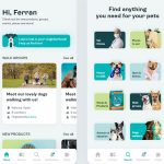 Pets Care Adobe XD App Template