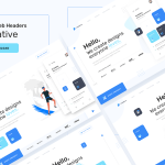 Free Creative Website Headers Set
