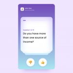 Cards Swipe Question XD Template