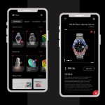Dark E-Commerce Store XD App Template