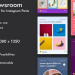 Newsroom | Instagram Posting XD Template