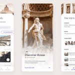 Travel Planner App XD Template