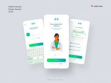 Health Industry Design System UI Kit