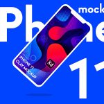 Free iPhone 11 Clay Mockup