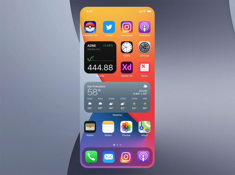 iOS Stackable Widget Template