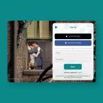 Dating Signup Login Screen Design XD Template