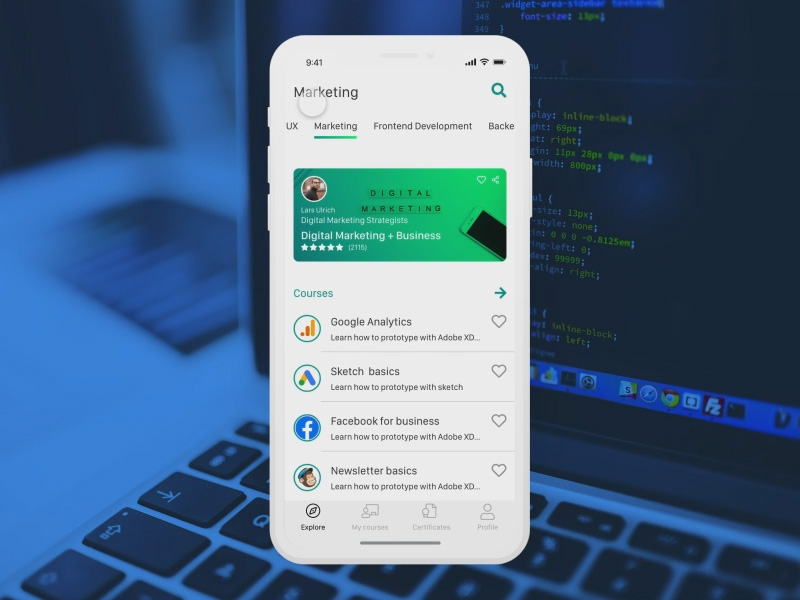 Free Online Courses XD App