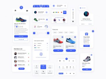 Free Free XD Components UI Kit