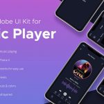 Music App UI Kit Xd