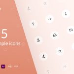 15 Simple Adobe Xd Icons set