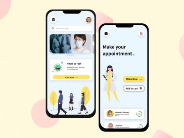 Free Doctor Appointment App XD Concept