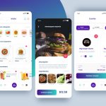 Free Food Delivery App XD Concept Design